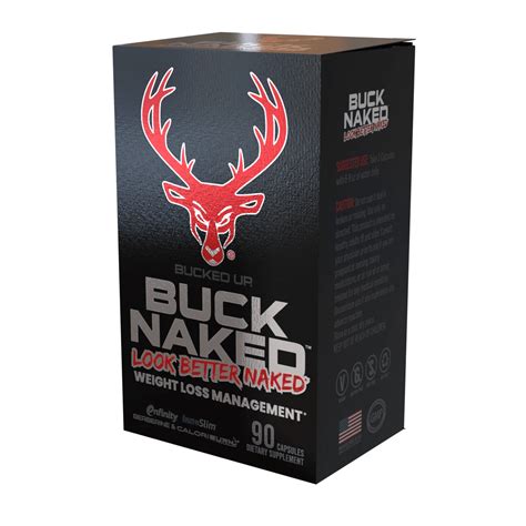 Buck Naked Thermogenic Weight Management Supplement Bucked Up