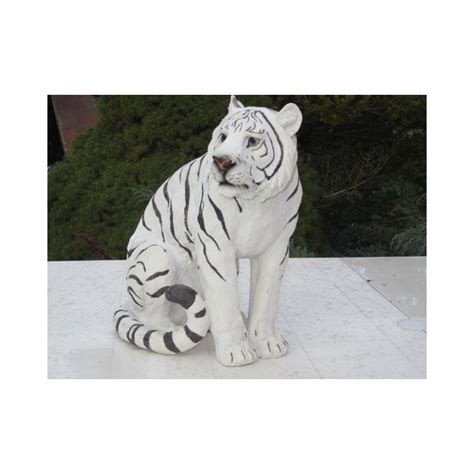 Statue Tigre Blanc