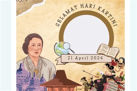 8 Link Twibbon Hari Kartini 2024 Dengan Desain Terbaru Dan Paling Keren