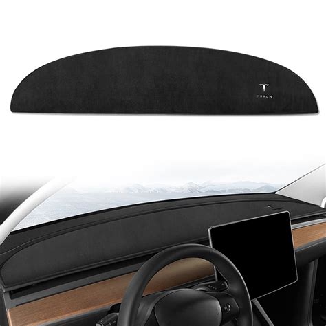 Onkentet Flano Dashboard Cover Compatible With Tesla Model