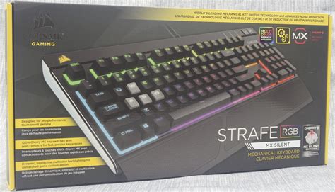 The Corsair Strafe Rgb Mechanical Keyboard Review With Mx Silent Red