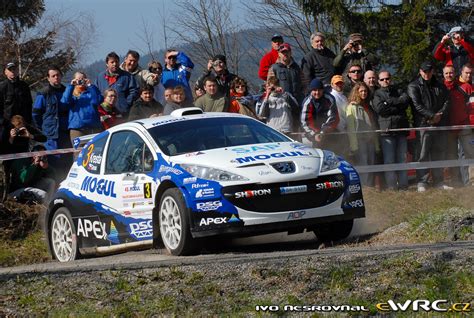 Kresta Roman Gross Petr Peugeot 207 S2000 Mogul Rallye Šumava