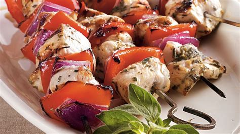 Mediterranean Chicken Kabobs Recipe