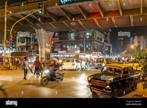 The Mohammed Ali Road Neighbourhood Thronging With Pedestrians And