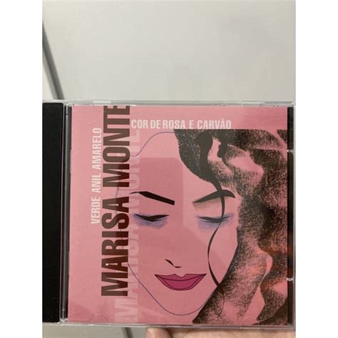 Cd Marisa Monte Cor De Rosa E Carv O Shopee Brasil