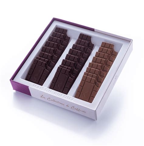 Coffret Les Minis Tablettes De Chocolat Maison Dufoux Artisan