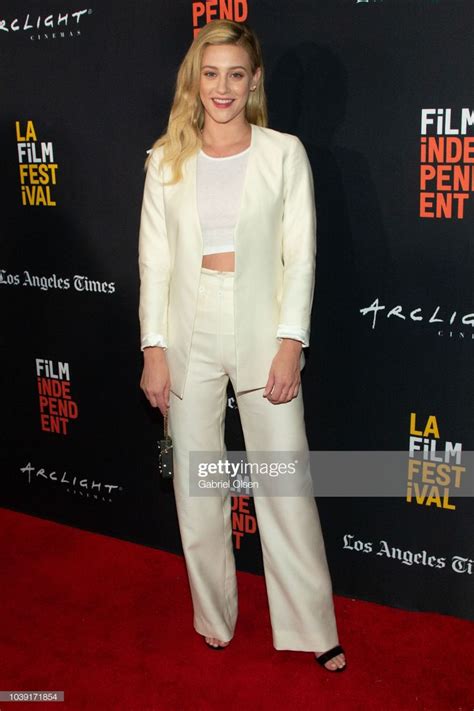 Lili Reinhart arrives for the screening of 'Galveston' during the ...