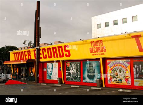 Tower Records On Sunset Boulevard Hollywood Los Angeles California