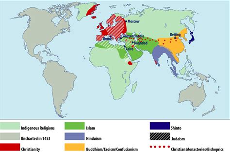 Christianity as a World Religion - World Religions in 1453