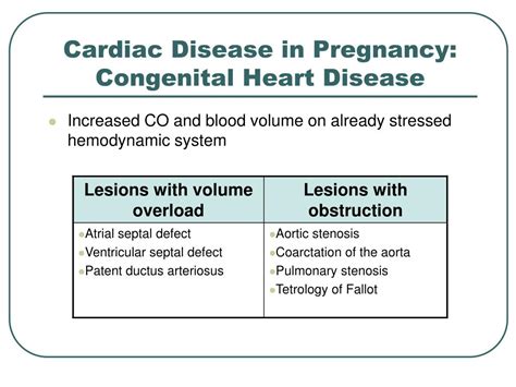 Ppt Approach To Cardiac Disease In Pregnancy Powerpoint Presentation