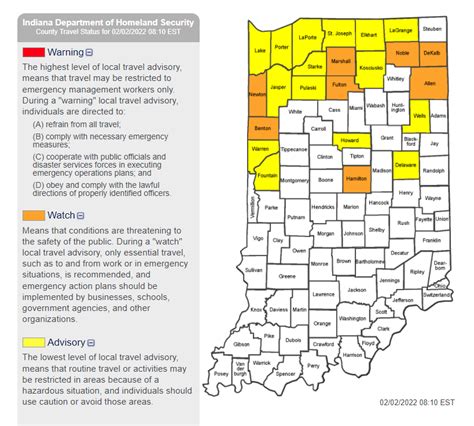 Live Updates Winter Storm Indiana Road Conditions And Travel Advisories