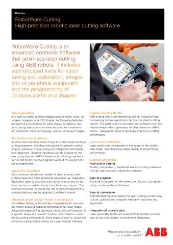 IRC5 Industrial Robot Controller ABB Robotics PDF Catalogs