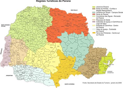 Mapas do Paraná MapasBlog