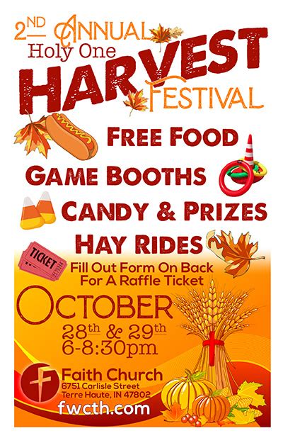 Harvest Festival - Faith Wesleyan Church