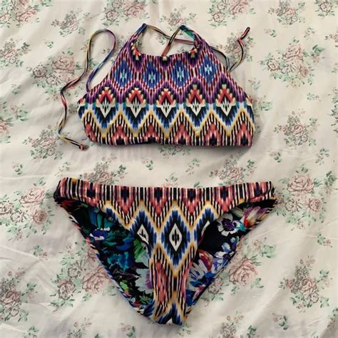 Tinibikini Swim Tinibikini Reversible Two Piece Bikini Poshmark