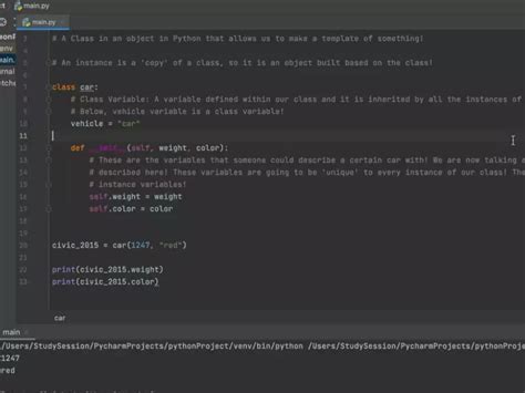 Difference Between Class And Instance Variables Relationship Between