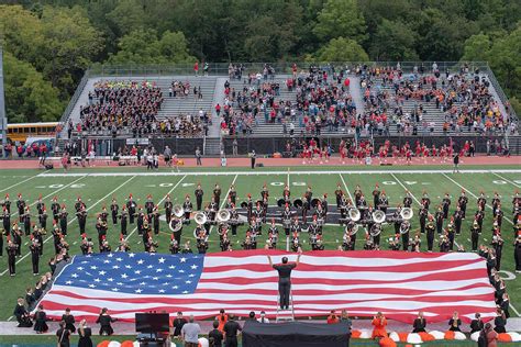 Slideshow Marching Band Performs For Different Crowds Hawk Eye