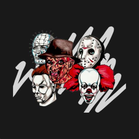 Horror Legends - Horror - T-Shirt | TeePublic