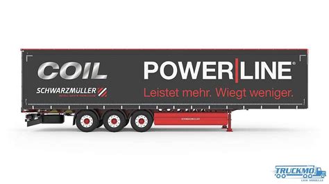 TRUCKMO Decals Schwarzmüller Power Line Cargo Coil curtainside