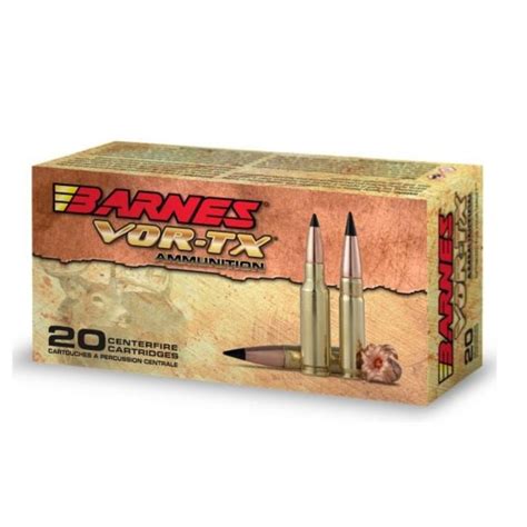 Barnes Bullets Vor Tx Rifle 65 Grendel 115 Gr Ttsx Bt 20 Rounds Ammunition 30829