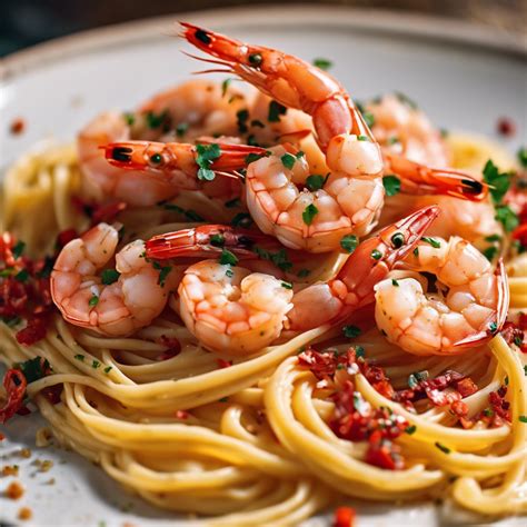 Garlic Butter Shrimp Pasta Recipe Cookaifood