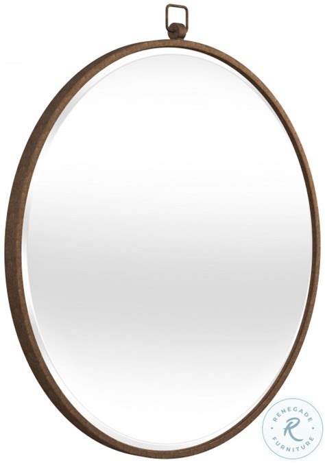 Quinn Antiqued Bronze Wall Mirror From Bassett Mirror Coleman Furniture