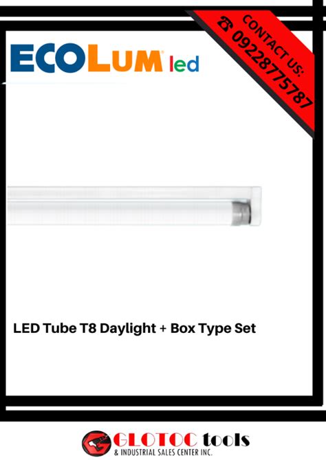 Ecolum Led Tube T Daylight Box Type Set Lazada Ph