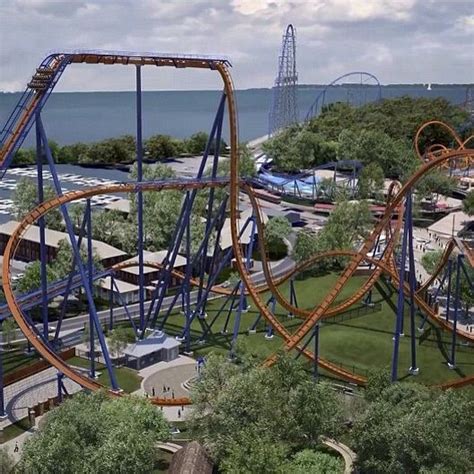 2016 Cedar Point Reveals Tallest Fastest And Longest Dive Roller