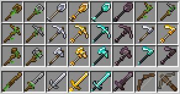 Weapons Bedrock Minecraft Texture Packs | Planet Minecraft Community