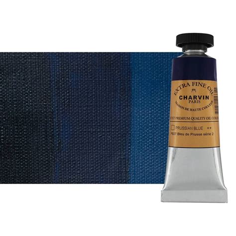 Charvin Oil Prussian Blue Extra Fine 20ml Paint Jerry S Artarama