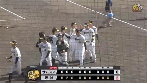 【練習試合阪神対サムスン】阪神ファン集合【勝利】 │ トリビアンテナ 5chまとめアンテナ速報