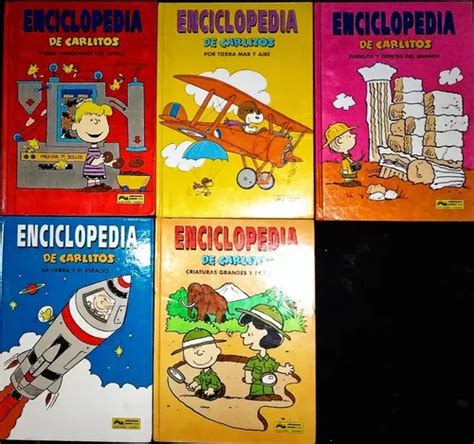 5 Libros Selectos Coleccionables De Enciclopedia De Carlitos Meses