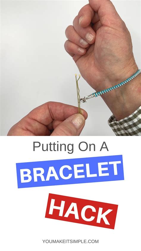 The Easy Way To Put On A Bracelet By Yourself Quick Simple Hack In