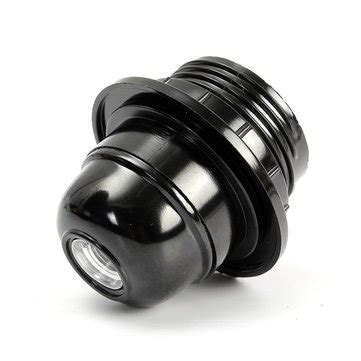 Edison Screw ES E27 Light Bulb Lamp Holder Pendant Socket Black Style