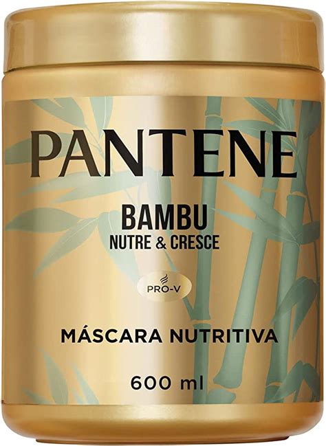 Pantene Máscara Nutritiva Bambu Nutre e Cresce Óleo Capilar de