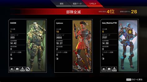 Apex Legends ゴールドランクマッチ Youtube