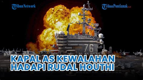 UPDATE Perang Di Timur Tengah Kapal Perang AS Kewalahan Cegah Rudal