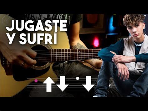 Jugaste y Sufrí Eslabón Armado Ft DannyLux GUITARRA Tutorial