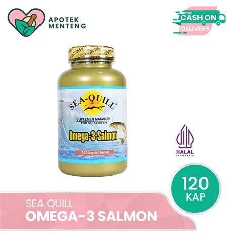 Jual Sea Quill Omega Salmon Isi Softgels Shopee Indonesia