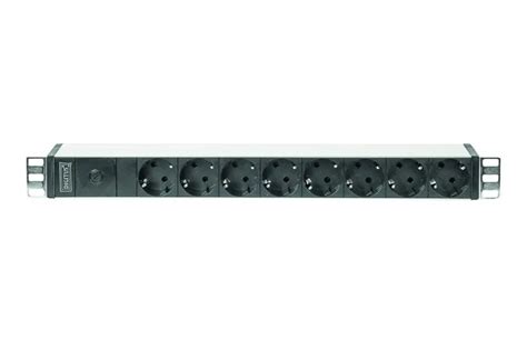 Listwa Zasilaj Ca Digitus Pdu Rack X Gniazdo Schuko M X