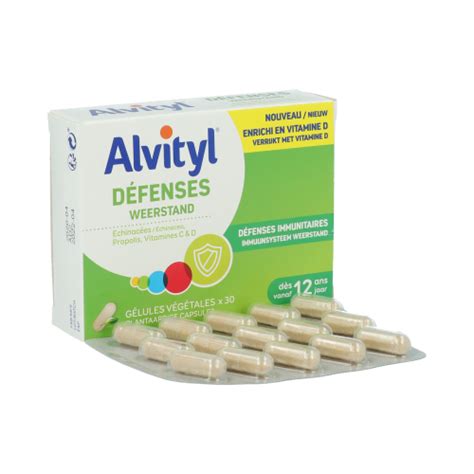 Alvityl Défenses 30 Gélules Pharmamarket