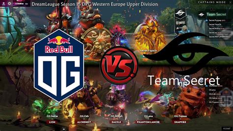 Og Ana Perspective Phantom Lancer Og Vs Team Secret Dpc Weu Upper Division 2021 Youtube