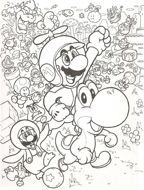 Super Smash Brothers Coloring Pages Free Printable Coloring Home