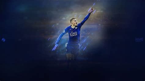 Jamie Vardy Football Soccer Vardy Leicester City Hd Wallpaper Peakpx