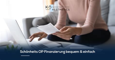 Finanzierung Schönheits OP Düsseldorf KÖ Aesthetics