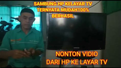 Cara Sambungkan Layar Hp Ke TV Tanpa Kabel YouTube