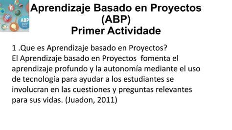 Aprendizaje Basado En Proyectos Abp PPT Descarga Gratuita