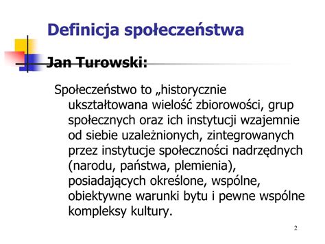 PPT Społeczeństwo i jego struktura wybrane elementy i zagadnienia