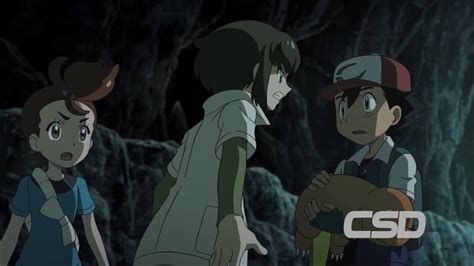 Ash Finds Sorrel In Cave Pokemon The Movie I Choose You Youtube