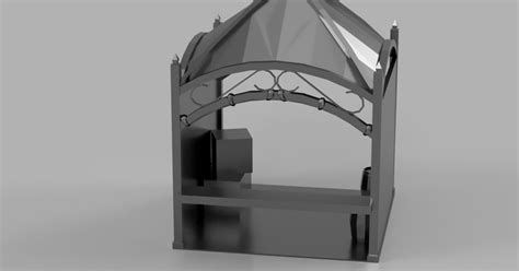 Everquest Merchant Tent Model By Benbreaksthings Download Free Stl